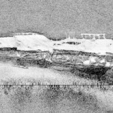 Side scan image of wreck